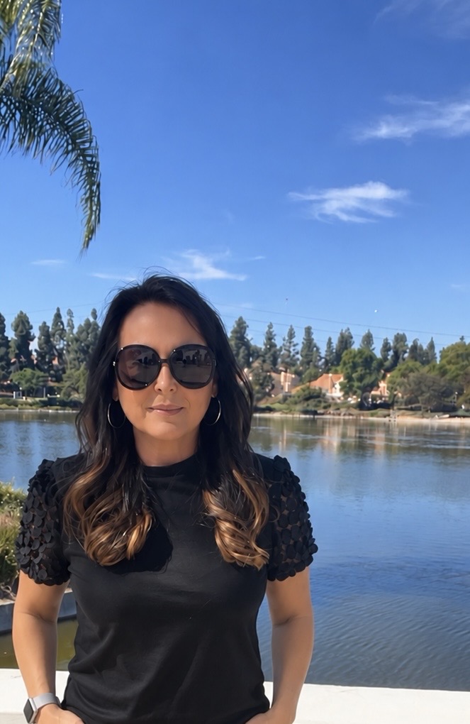 Betty Torano by the lake in Eastlake Shores